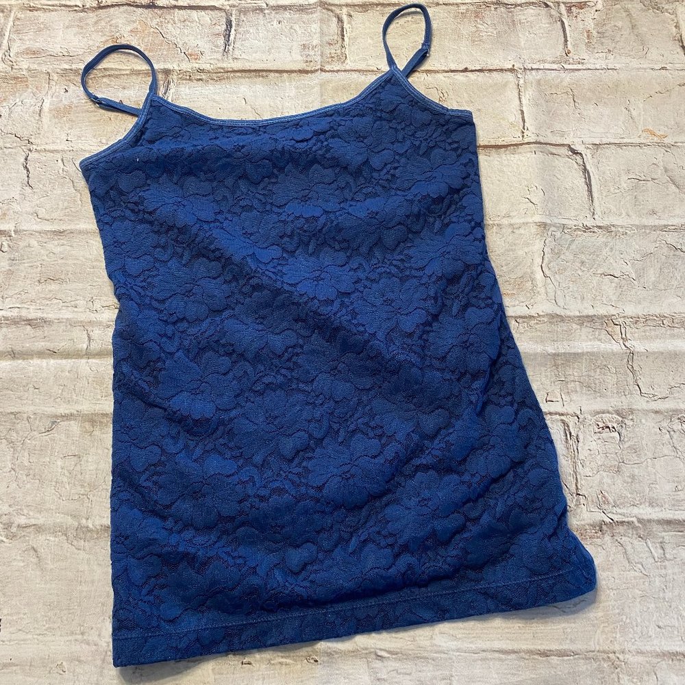 Aeropostale Lace Floral Tank Top